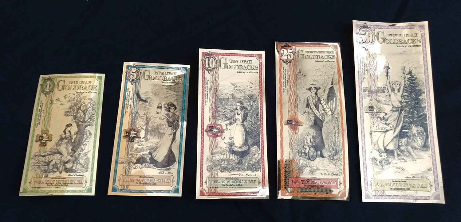 The Utah series was the first Goldback series available in 2019. Nevada was quick to follow in 2020. Due to the extreme demand of the first two series, the New Hampshire series was delayed until early 2021. Many more series are in the works.